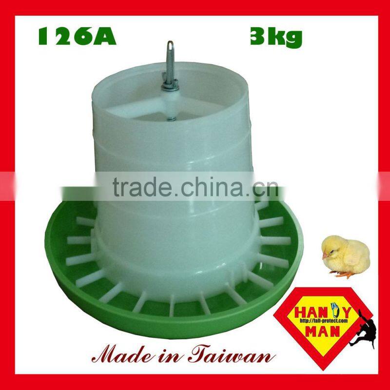 Crown Classic Animal Chicken Poultry Plastic Gear Box Feeder