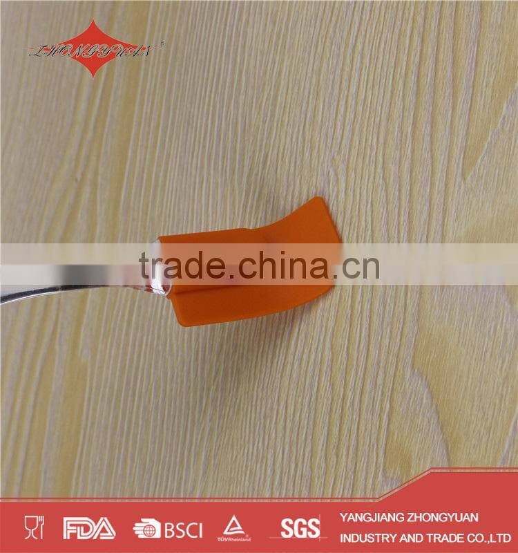 kitchen silicone butter scraper with plastic handle