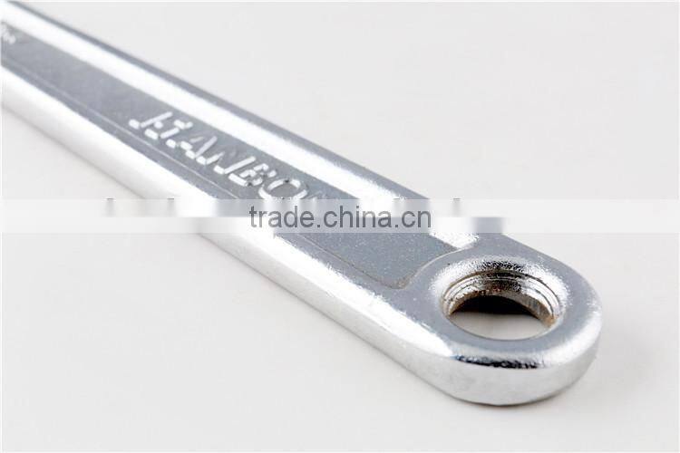 Chrome plated adjustable wrench, adjustable spaner