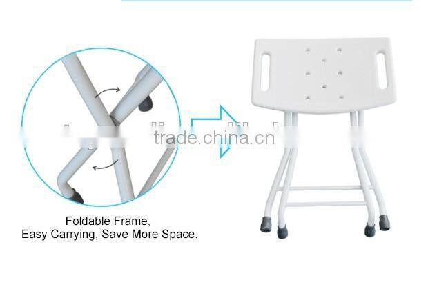 Topmedi bathroom safty equipment foldable shower chair