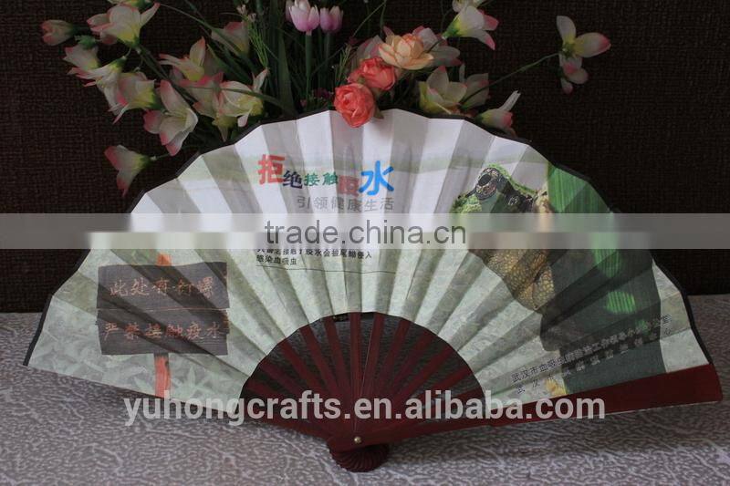 Chinese bamboo silk fan wholesales for home decoration