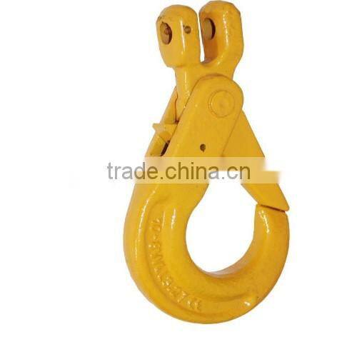 China Grade 80 Self Locking Clevis Lifting Hook For Wholesale