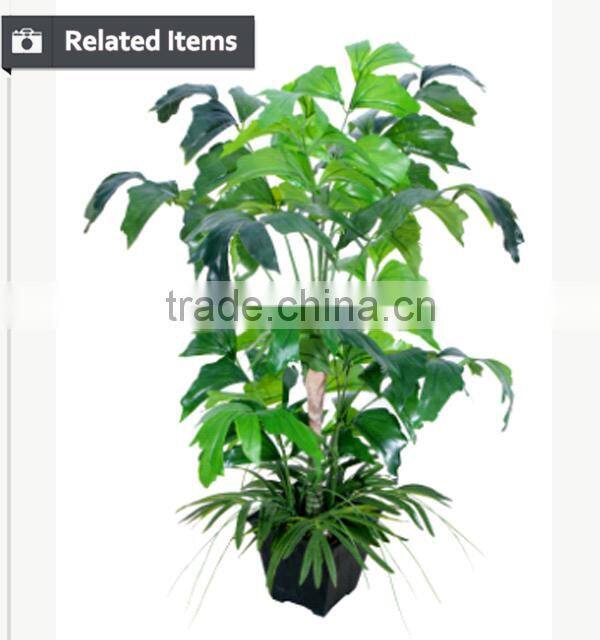 Hot sell artificial decorative indoor and outdoor plant bonsai ficus tree in a pot for decoration use