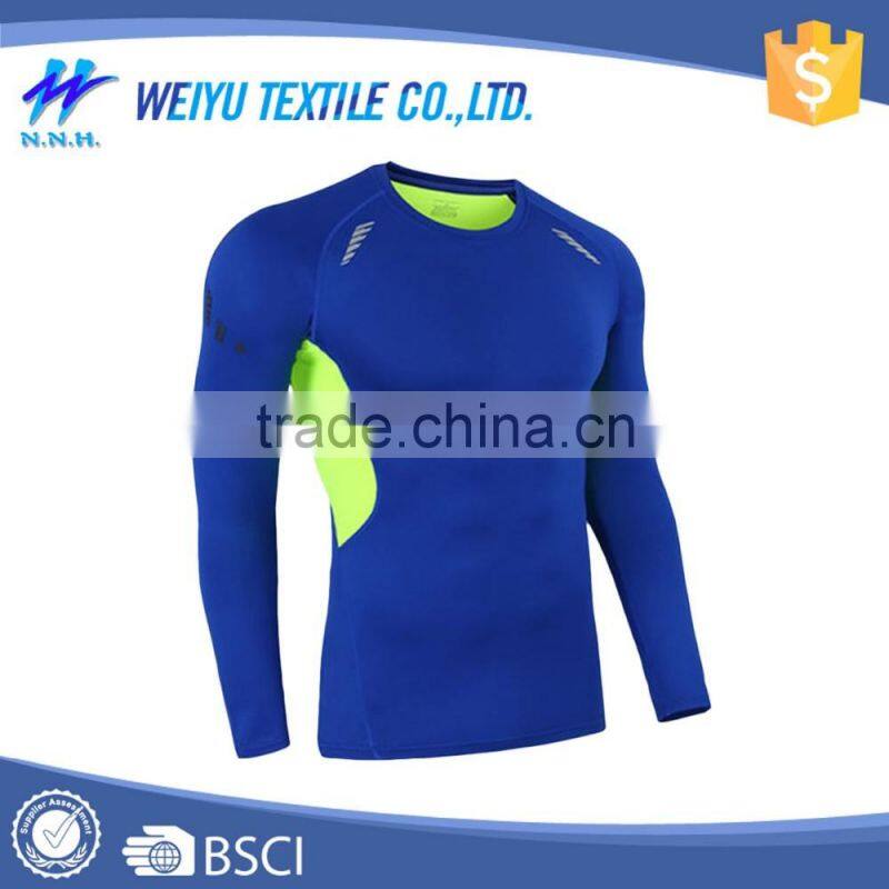 wholesale sport wear long sleeve running clothes for men