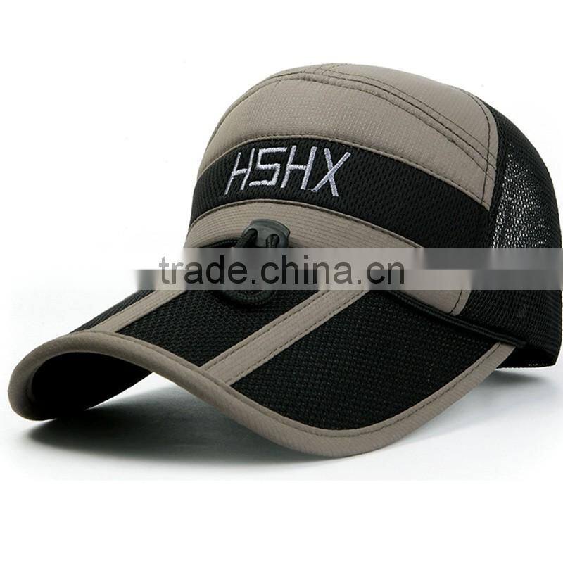 Low Price Folding/Foldable Cap Protective Hat Trucker Style Baseball