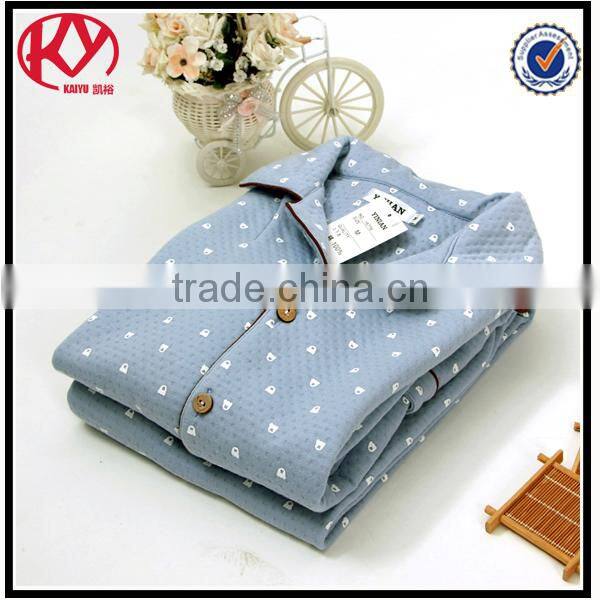 autumn cotton custom pajamas couple
