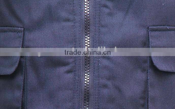 2017 OEM men waistcoat reflective tape vest industrial uniforms waistcoat