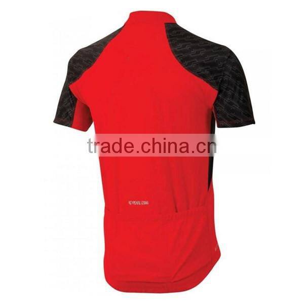 Humorous vintage french red cycling jersey for men