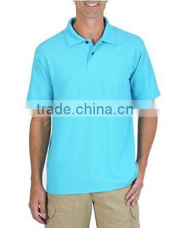 Men's Short Sleeve Performance Fashion Plain Polo Shirt