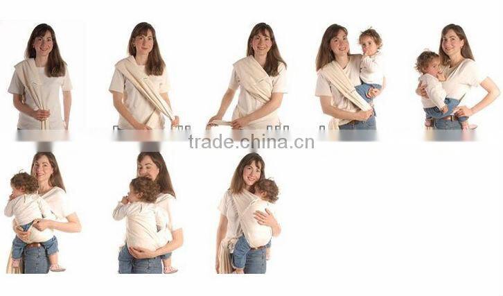 Safe and Comfortable Organic baby sling carrier