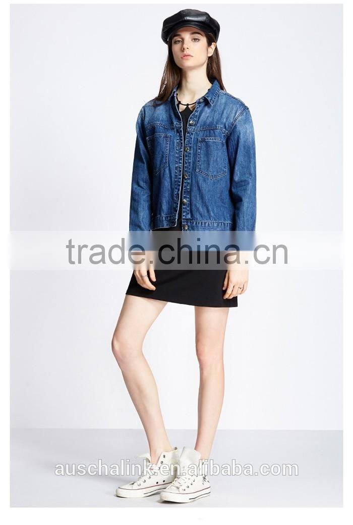 new arrival outdoor winter bulk wholesale loose jean jacket wholesale