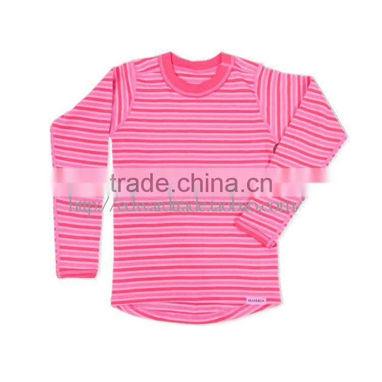 100% Merino wool thermal kids underwear for 3-16years old