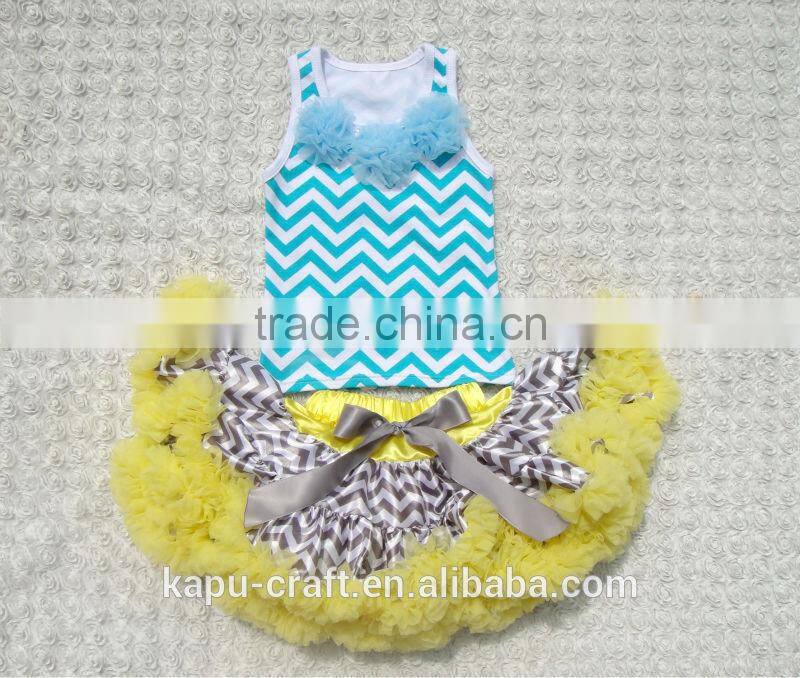 2015wholesale chevron tops ,crochet top tutu lined,crochet tutu tops