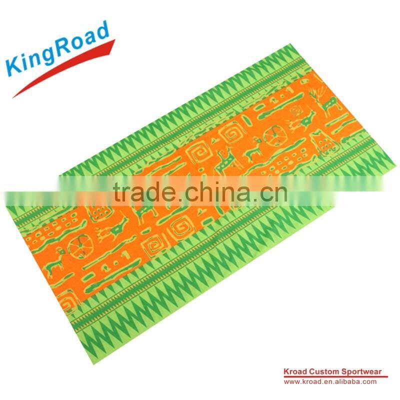 Coolmax Breathable cycling scarf/ seamless outdoor sport head scarf/printed cover scarf