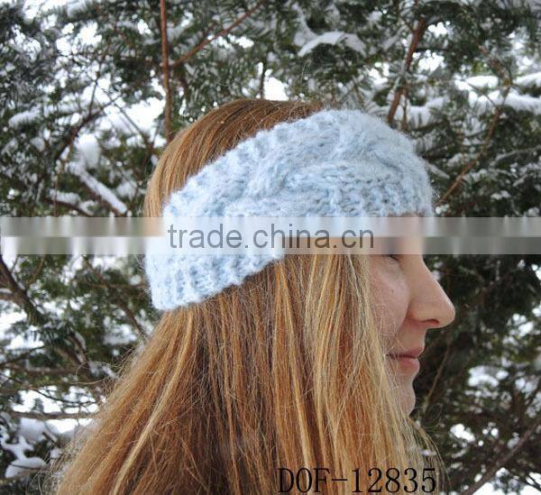 Fashion winter latest lady designer crochet headband