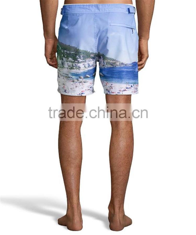 Bulk sale fashion design cotton men's boardwear custom boardshorts