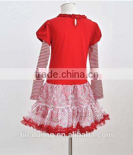 new 2015 girls long sleeve christmas dress fashion kids puffy dress baby long sleeve dress princess dress girls