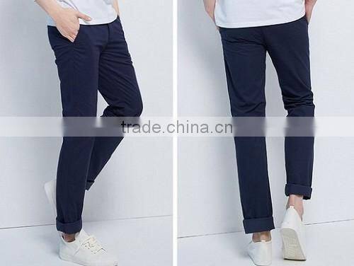 China OEM wholesale Professional factory 2017 good quality plain pants for men