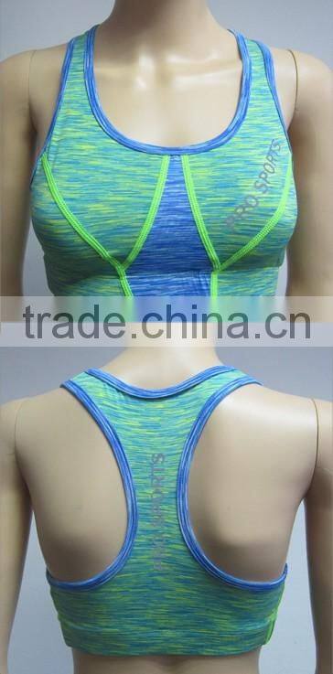 Wholesale Ladies Sexy Colorful Women's Gym Workout Tube Bra Sportswear