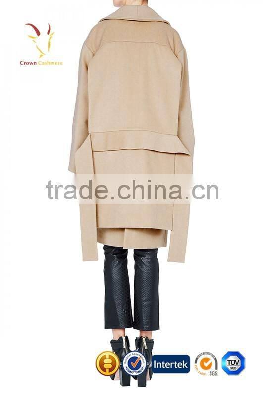 Woven Warmest Winter Women Wool Cashmere Coat