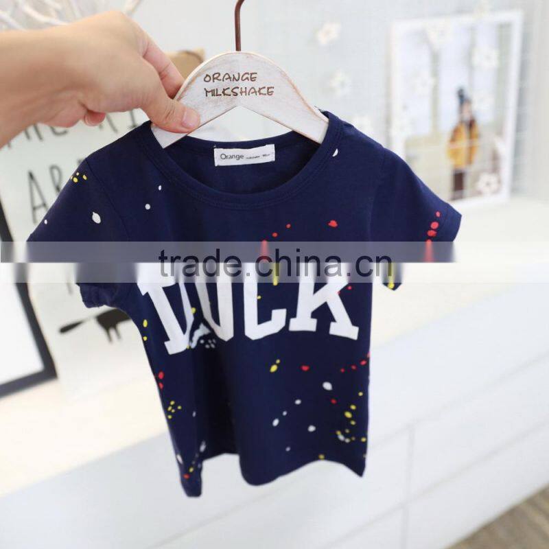fashion nova clothing kids cartoon printing shirt children t shirt