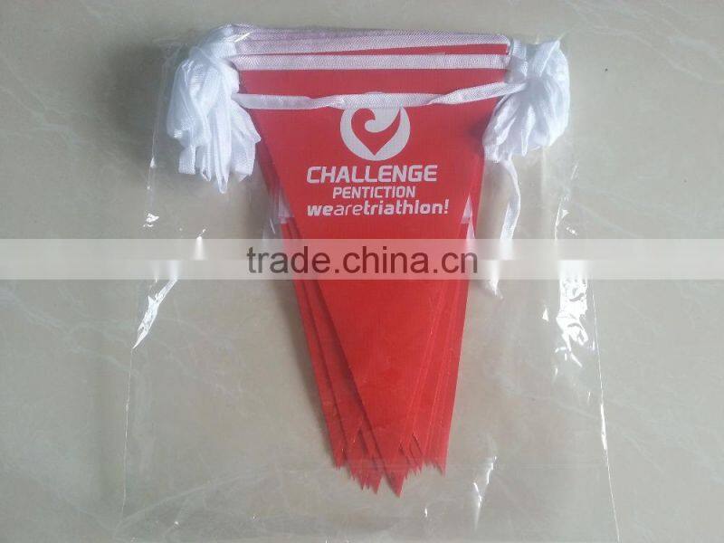 customized pennant bunting flag