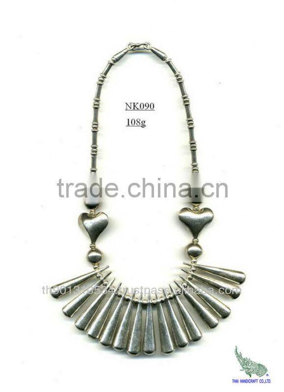 Thai Karen Silver Necklace & Pendant Jewelry 925 Sterling Silver