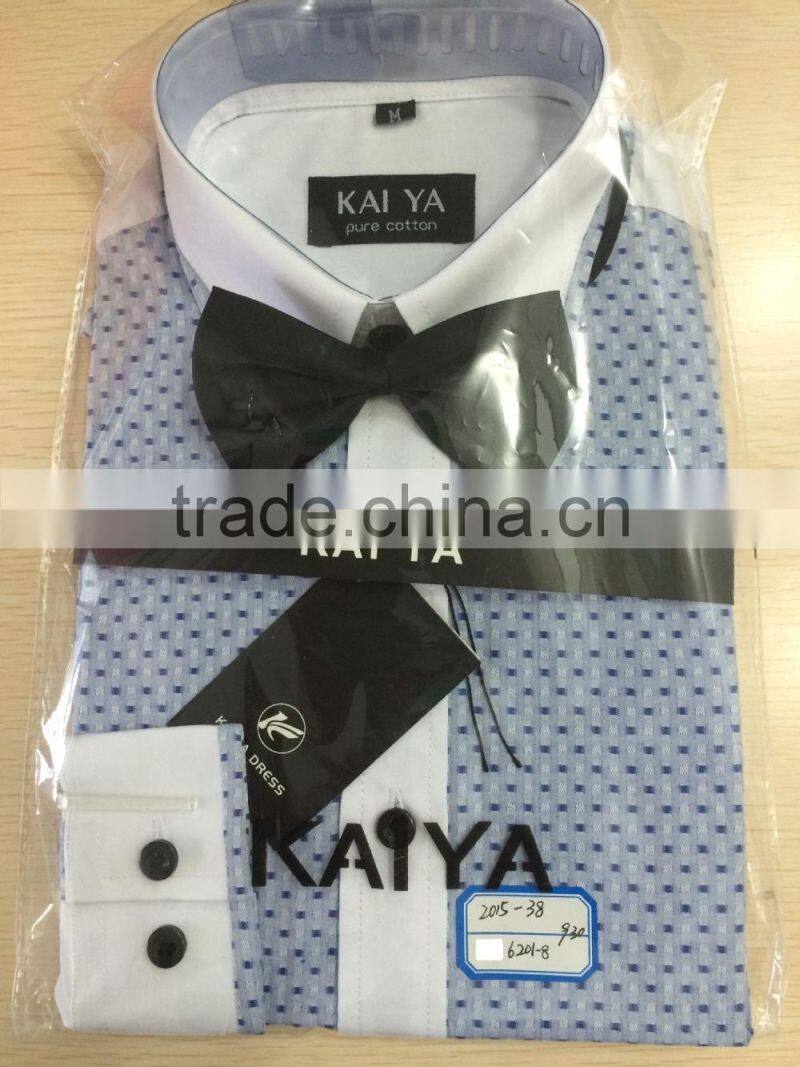2015 boys fancy shirts evening suit with bow tie new fashion design for boys