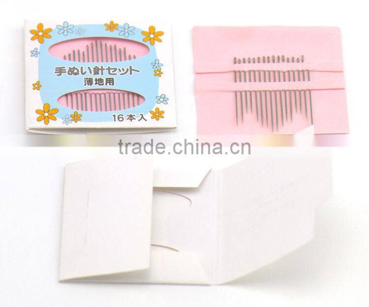 HAND SEWING NEEDLES IN PAPER PACKING