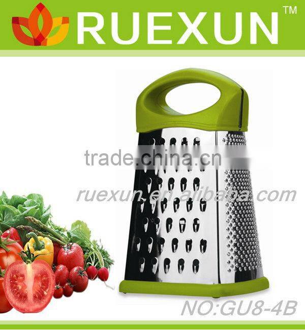 2014 new design 4 side grater with food container