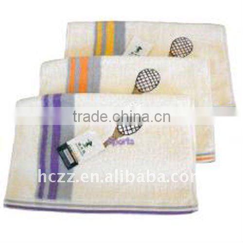 100% cotton embroidery face towel