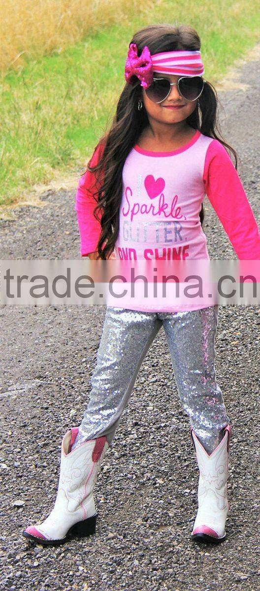 Factory hot sale wholesale icing pants/sequins pants