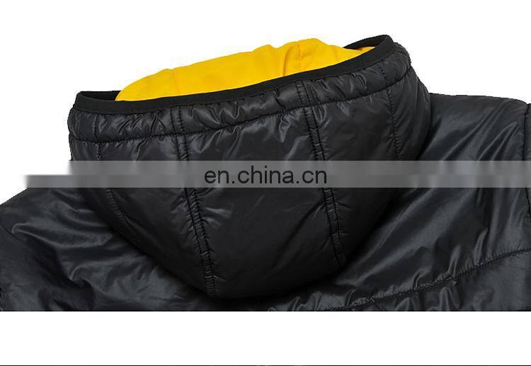Detachable Hooded Man Goose Down Jacket for Winters