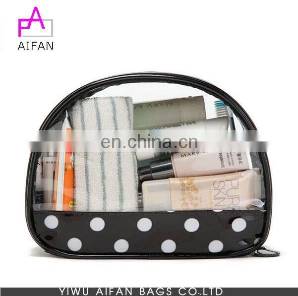 Candy color mesh organizer busket cosmetic storage bag