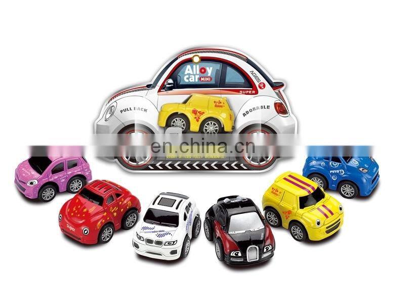 New arrival cheaper diecast model car diecast mini carPull back alloy car