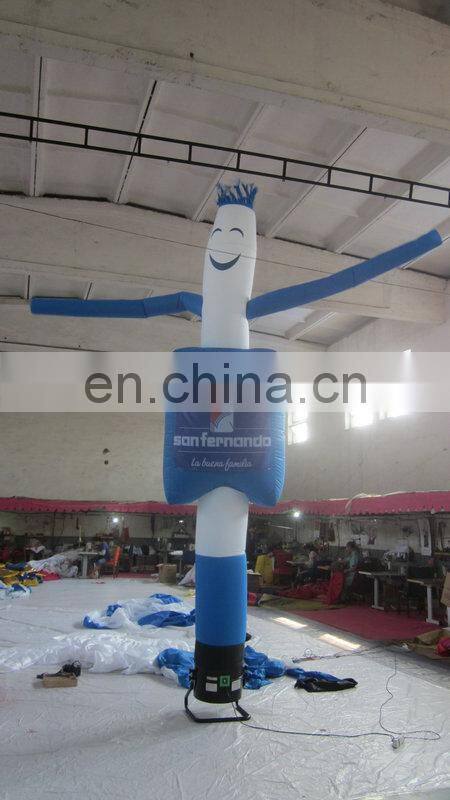 customized led lighting advertising costumes inflatable advertising air dancer