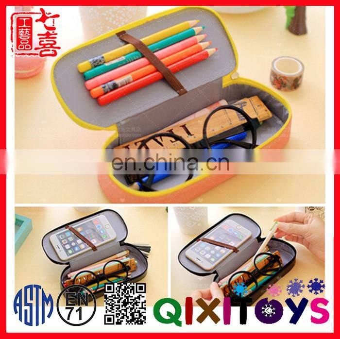 New Custom Made Cheap Gifts for School Children Multifunction Pencil Case