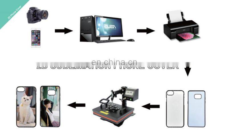 Sublimation Custom soft rubber TPU Phone Case for Iphone 6