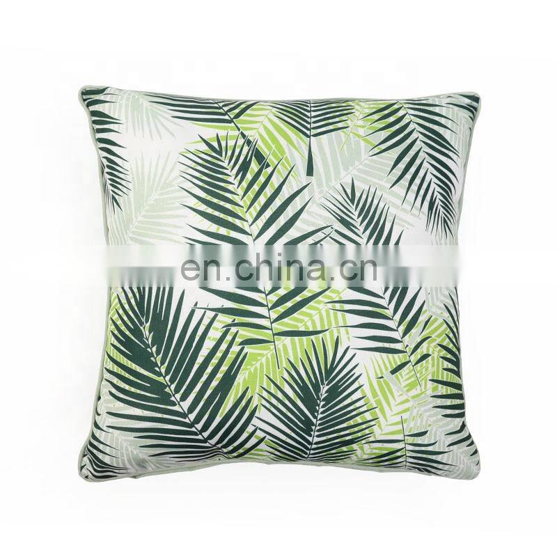 Custom Printed cushion garden waterproof outdoor throw pillows cushion covers for Tent Park Couch