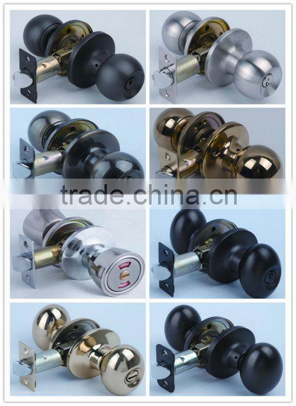 Grade 3 Tubular privacy Knob grade door lock