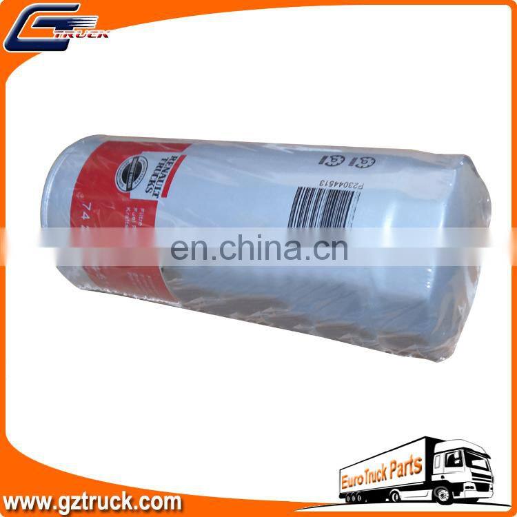 European Truck Auto Spare Parts Diesel Fuel Filter Oem 7423044513 for RVI Truck
