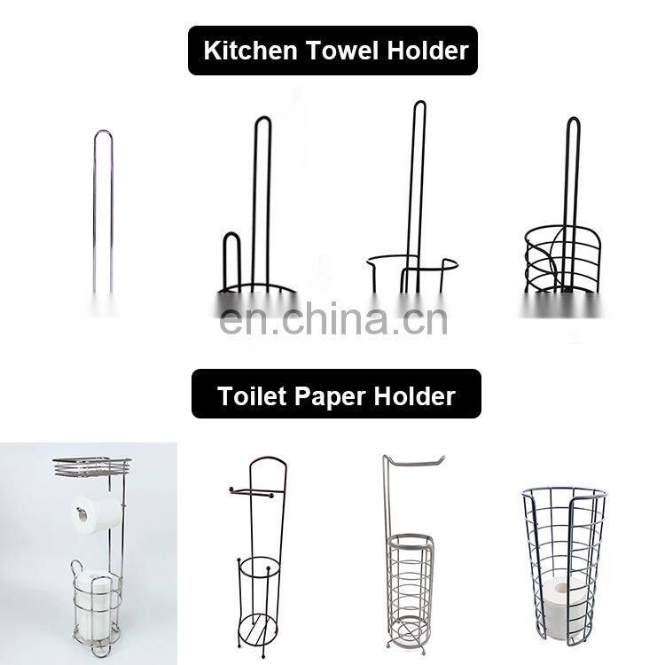 tissue towel holder bathroom accessories metal Toilet roll Paper Holder stand bathroom storage shelf
