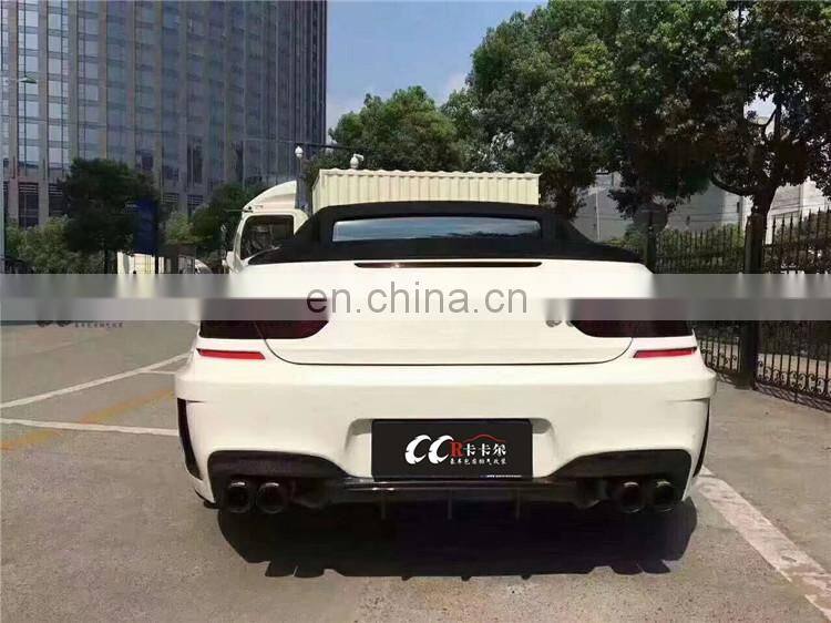 High Quality PD Auto Body Parts For BMW 6 Series F12 F13 Front Rear Bumper CF FRP