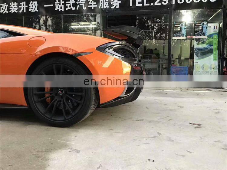 cool P1 carban fiber material spoiler position for McLaren 570S auto tuning parts