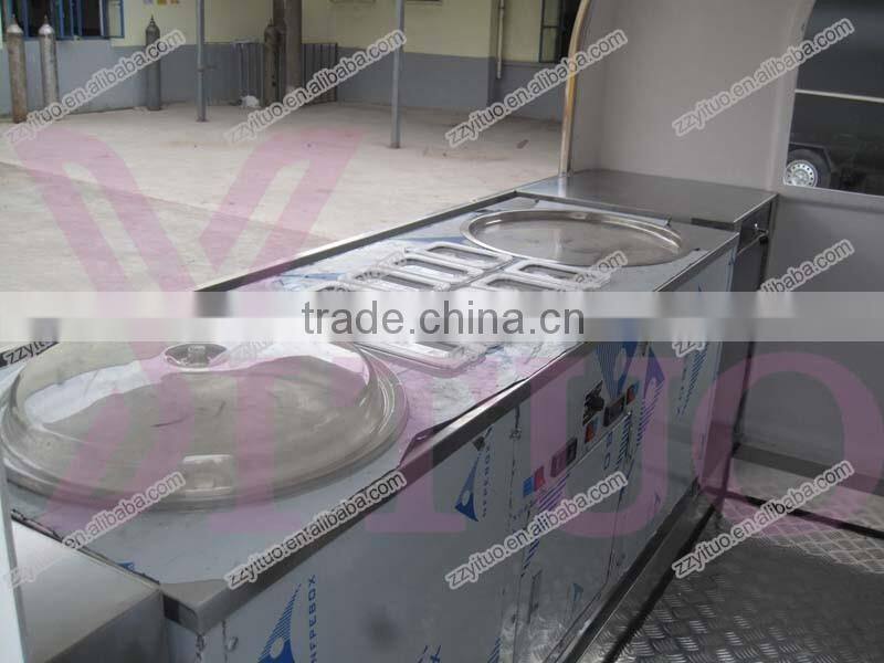 With Different Colors Mobile Ice Cream Cart For Sale