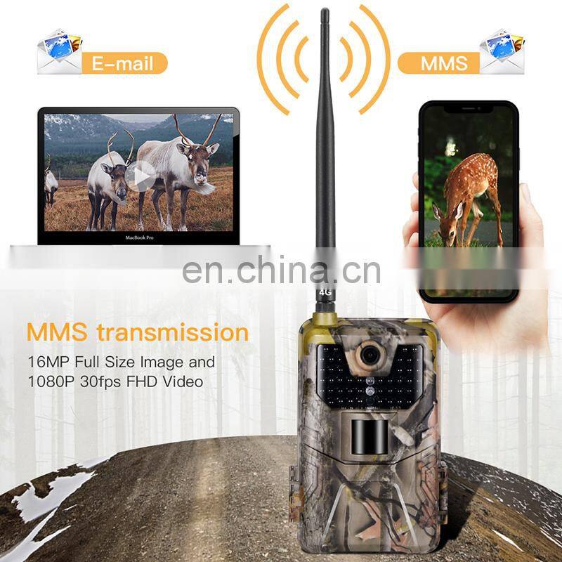 New 1080P Outdoor Wildlife Security Wireless 4g sim Trail Hunting Game Camera GSM MMS HC-900LTE