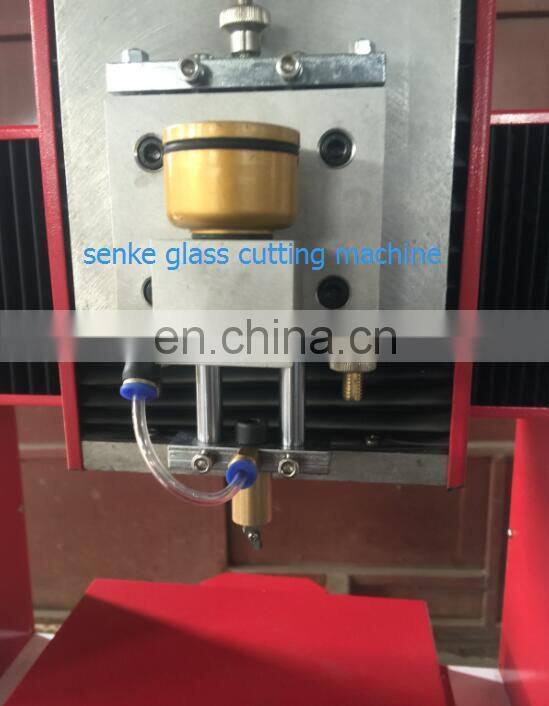 SKQ-3636 one head cut 2mm& 3mm glass stained glass cnc machine