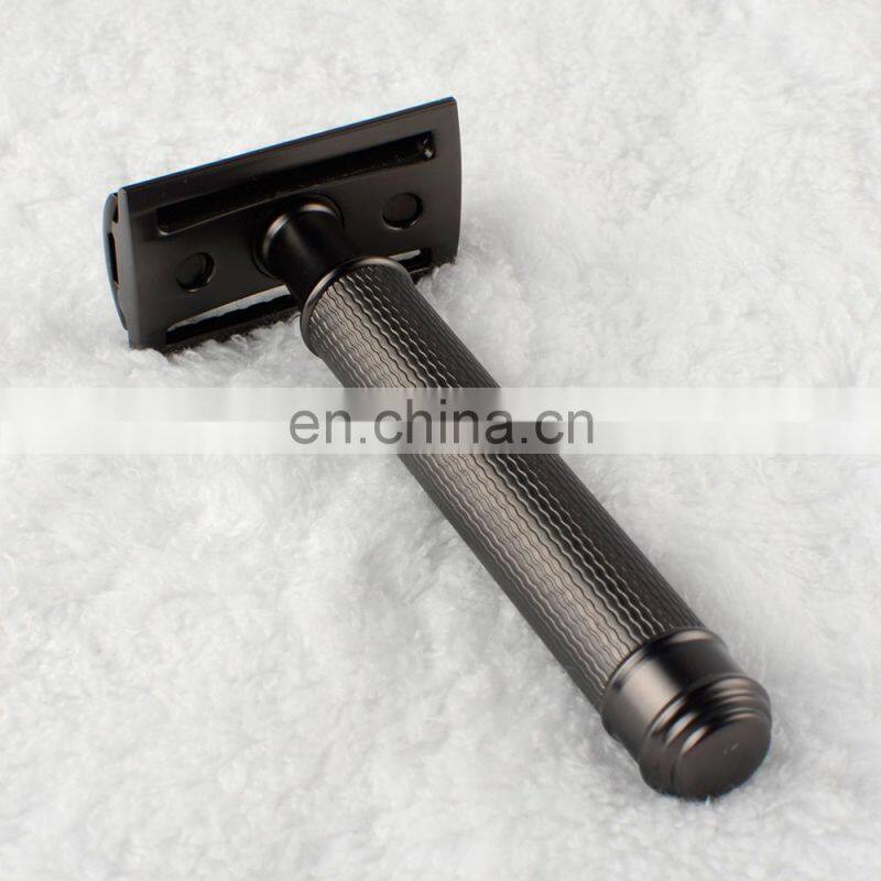 Personna Black Handle Safety Shaving Razor for Men