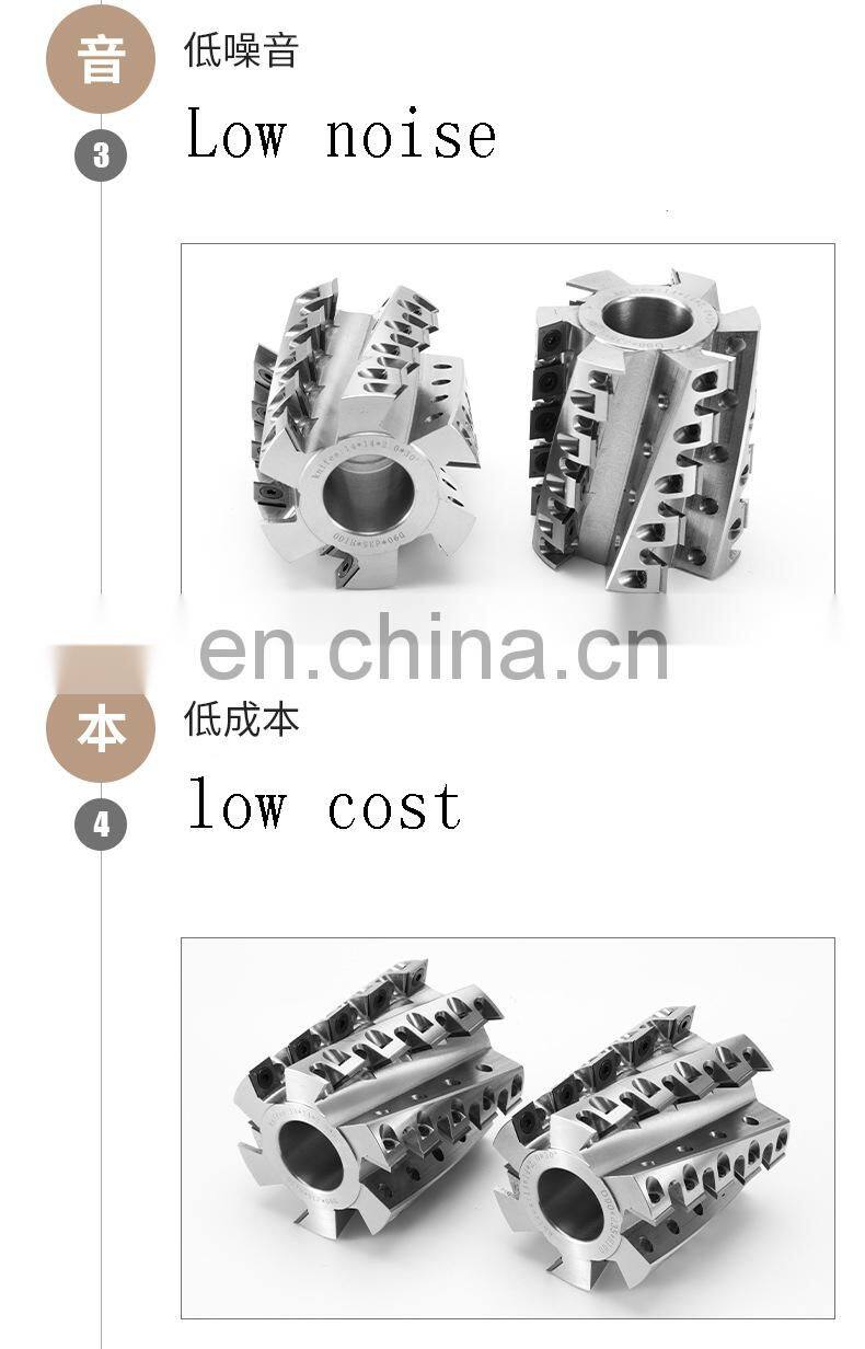 LIVTER Abandonment type spiral cutter head steel body overlord cutter head