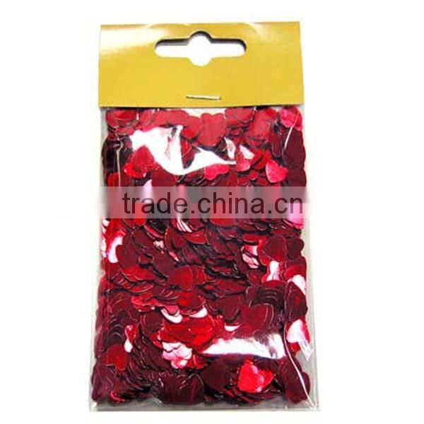 Wedding celebrate paper confetti party decorate sequin,confetti shooters and ribbons